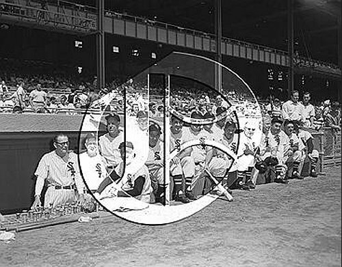 White Sox Old Timers at Yankee Stadium56N0363
